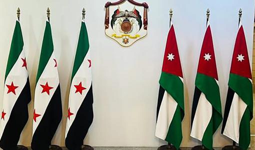 العلمان الأردني والسوري