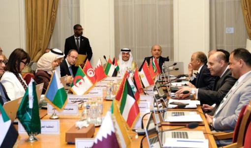 جانب من الاجتماع التحضيري لعقد الاجتماع الوزاري العربي الأوروبي السادس القاهرة 22/4/2026