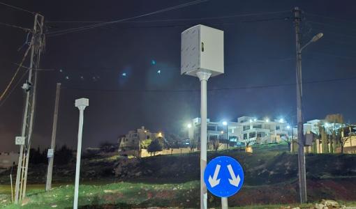 كاميرا لرصد مخالفات السرعة