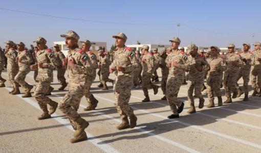 مكلفين من الدفعة الأولى لخدمة العلم خلال تدريبهم | القوات المسلحة