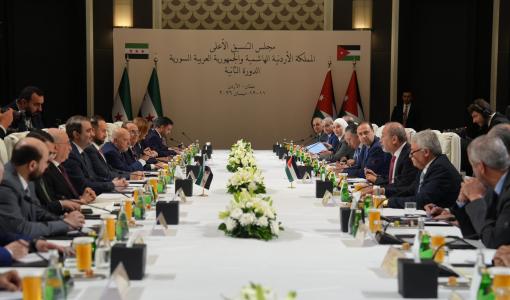 من أعمال الدورة الثانية لمجلس التنسيق الأعلى الأردني السوري على المستوى الوزاري - عمان 12/4/2026 | وزارة الخارجية الأردنية