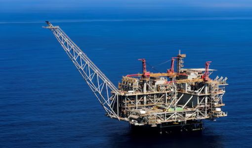 منصة الغاز في حقل ليفياثان | رويترز