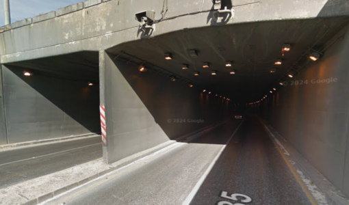 نفق صويلح باتجاه صافوط | خرائط جوجل