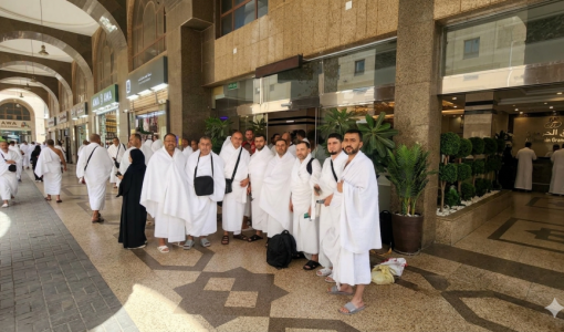 حجاج أردنيون بعد تفويجهم إلى مكة المكرمة 20/5/2026