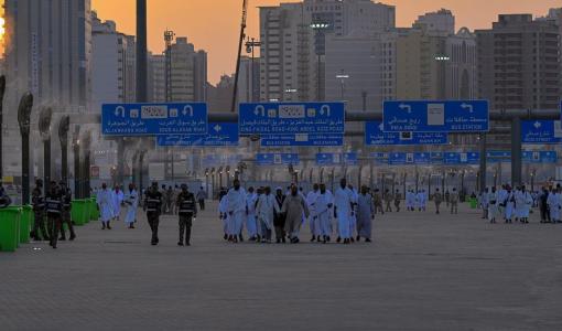 حجاج بيت الله الحرام يتوافدون إلى مشعر منى | وكالة الأنباء السعودية