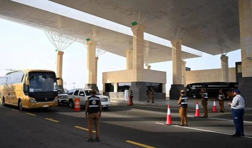 نقطة تفتيش سعودية | وكالة الأنباء السعودية