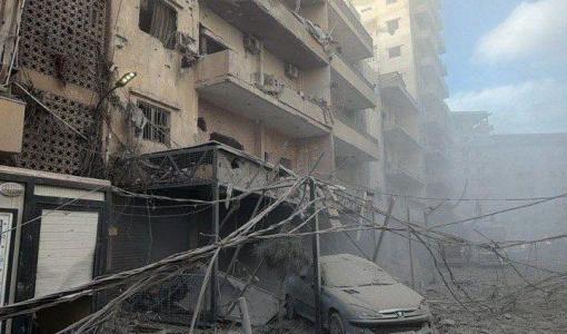 دمار خلفه قصف الاحتلال محيط مستشفى جبل عامل في مدينة صور جنوب لبنان 1/6/2026