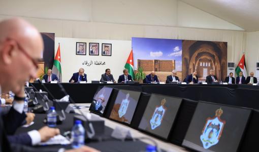 جانب من جلسة مجلس الوزراء في الزرقاء 21/6/2026 | رئاسة الوزراء