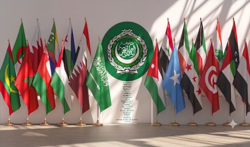 أعلام الدول الأعضاء في جامعة الدول العربية