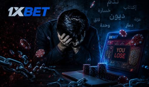 مخاطر تطبيقات القمار الإلكتروني| مولدة بالذكاء الاصطناعي