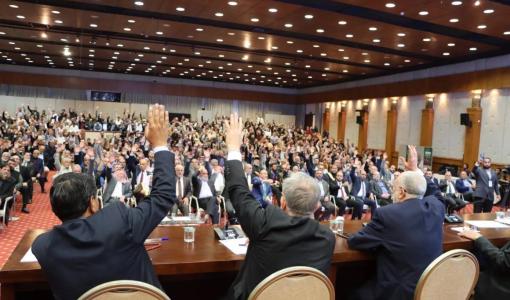 جانب من أحد اجتماعات حزب الأمة السابقة