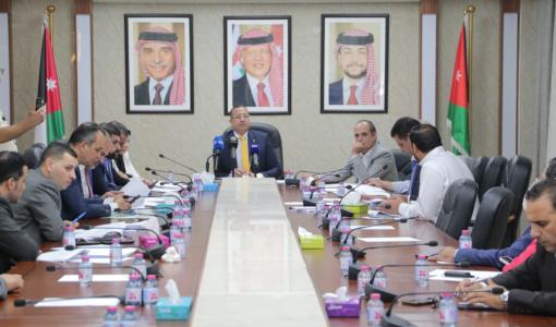 جانب من اجتماع اللجنة الإدارية النيابية لإقرار مواد مشروع قانون الإدارة المحلية