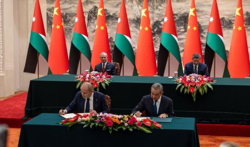 من توقيع اتفاقيات ومذكرات تفاهم بين حكومتي الأردن والصين في عدة مجالات 24/8/2026