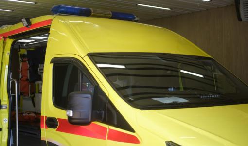 سيارة إسعاف تابعة لوزارة الصحة المصرية