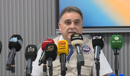 المدير العام لدائرة الإحصاءات العامة حيدر فريحات خلال منتدى التواصل الحكومي في وزارة الاتصال الحكومي | المملكة