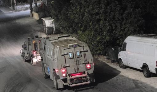 جانب من اقتحام قوات الاحتلال لبلدة بيت ريما في رام الله 2/9/2026