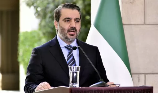 وزير الخارجية السوري أسعد الشيباني | وكالة الأنباء الفرنسية