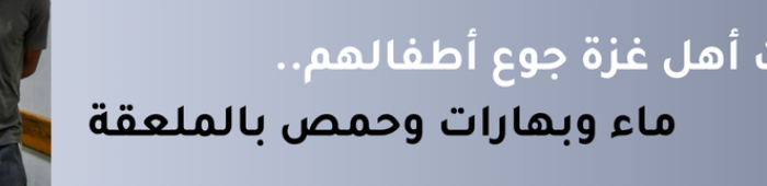 طعام أهل غزة