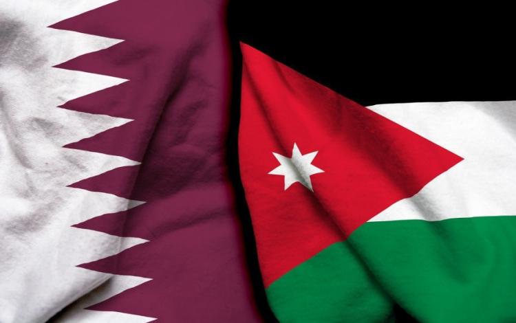 علما الأردن وقطر علما الأردن وقطر | Shutterstock