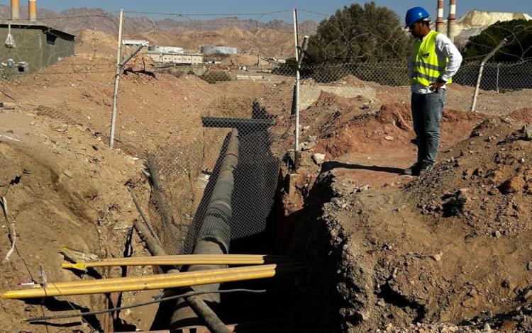 أعمال ضمن مشروع الناقل الوطني 27/9/2025 | وزارة المياه