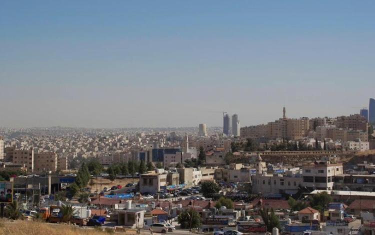 منظر عام لعمان قرب مجمع الشمال | المصدر: حبر