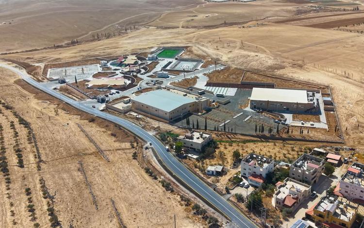 مشهد عام لمدينة الأمير فيصل للشباب في محافظة الكرك | المصدر: رئاسة الوزراء