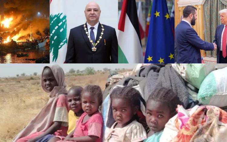 مجموعة صور تظهر أحداثًا من العالم خلال عام 2025