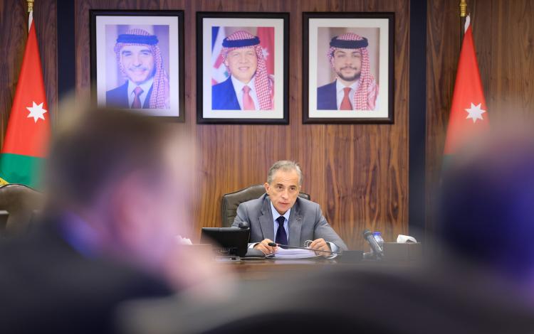 جعفر حسان خلال جلسة مجلس الوزراء 23/12/2025 | المصدر: رئاسة الوزراء