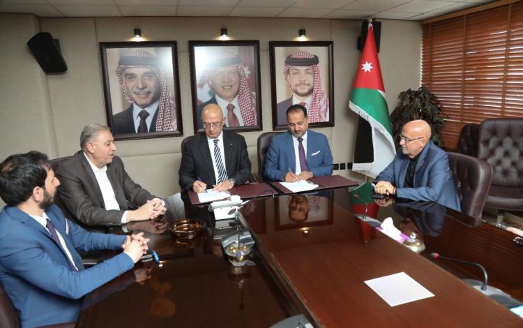 جانب من توقيع وزارة المياه و شركة البوتاس اتفاقية لتعزيز الاستثمارات 10/3/2026 | وزارة المياه