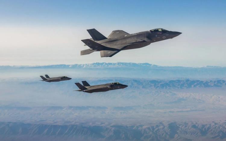 طائرات إف 35 إسرائيلية خلال الحرب على إيران | تعبيرية