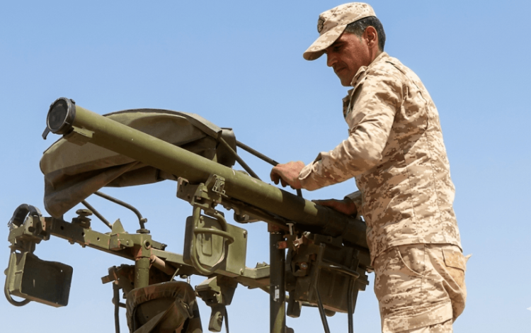 أحد أفراد القوات المسلحة الأردنية/ الجيش العربي