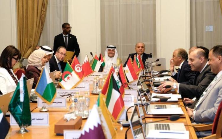 جانب من الاجتماع التحضيري لعقد الاجتماع الوزاري العربي الأوروبي السادس القاهرة 22/4/2026