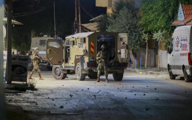 جنود الاحتلال خلال اقتحام سابق لمدينة قلقيلية | Getty Images