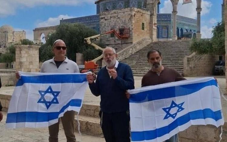 رفع أعلام الاحتلال في المسجد الأقصى 21/4/2026 | فلسطين بوست