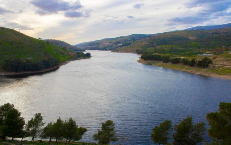 سد الملك طلال في شمال الأردن