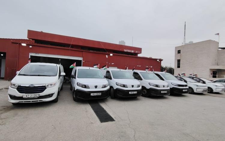 سيارات البريد الأردني | البريد الأردني