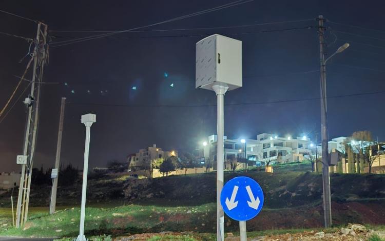 كاميرا لرصد مخالفات السرعة