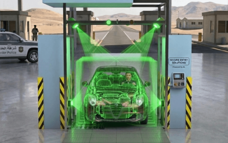 معابر حدودية | تعبيرية مولدة بالذكاء الاصطناعي