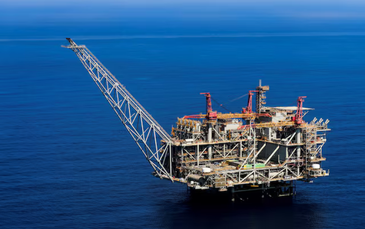 منصة الغاز في حقل ليفياثان | رويترز