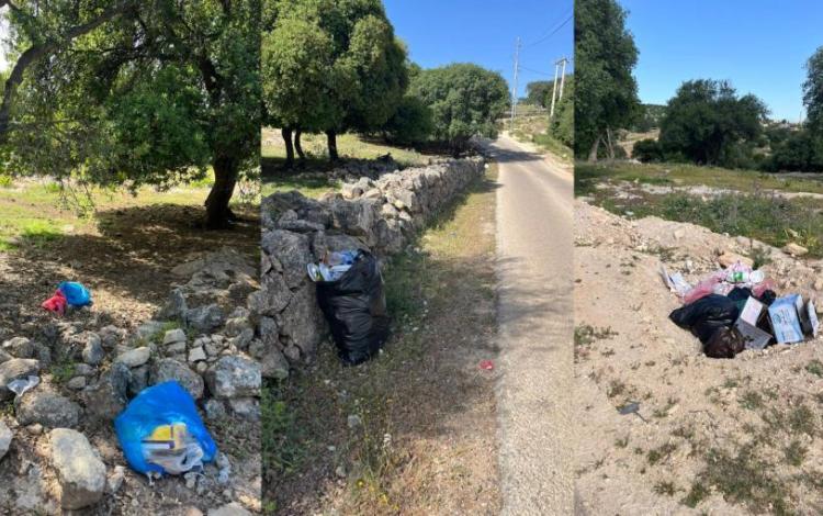 نفايات تركها متنزهون خلفهم في منطقة الصبيحي في البلقاء 24/4/2026 | حسنى