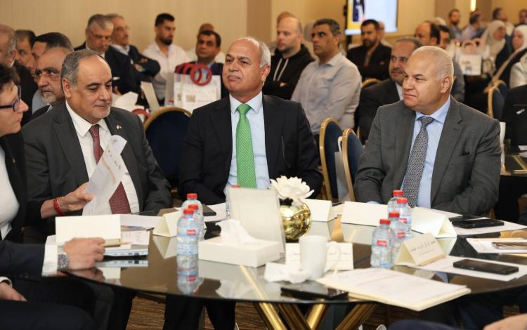 وزير العمل خالد البكار خلال فعاليات الأسبوع الوطني العشرين للسلامة والصحة المهنية 28/4/2026 | وزارة العمل