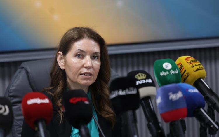 لارا الخطيب الرئيس التنفيذي لمجلس مفوضي هيئة تنظيم قطاع الاتصالات 5/5/2026