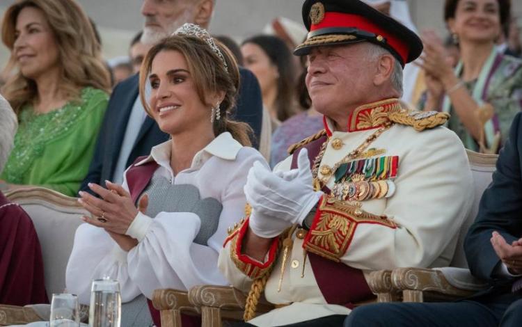 الملك عبدالله الثاني والملكة رانيا العبدالله يشهدون الفعالية الوطنية بمناسبة اليوبيل الفضي لتسلمه سلطاته الدستورية 9-6-2024 | الديوان الملكي الهاشمي