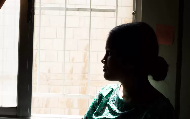 عاملة بنغالية مقيمة في الأردن | تعبيرية حبر