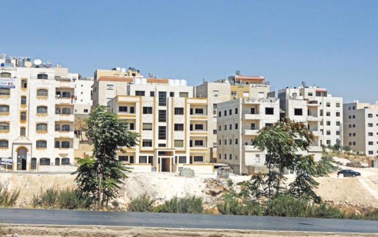 مبان سكنية في إحدى مناطق العاصمة عمان