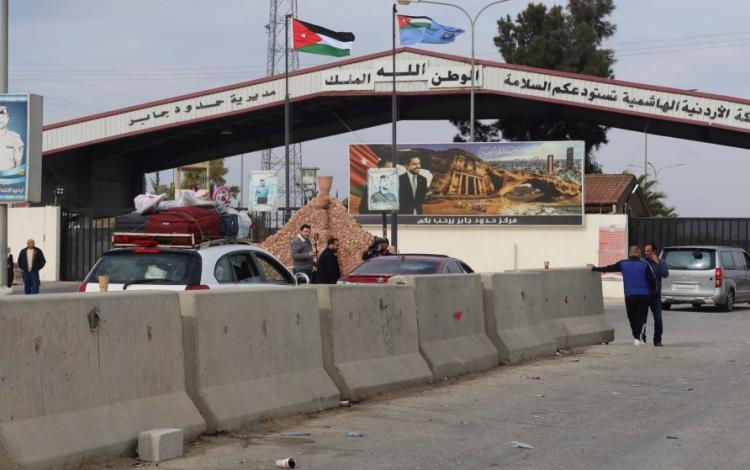 مركز حدود جابر مع سوريا