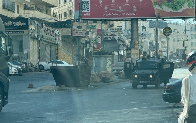 جانب من اقتحام قوات الاحتلال لمخيم قلنديا 6/8/2026
