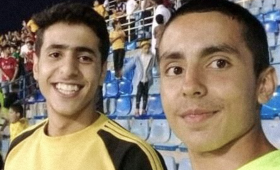 صورة للطالبين أيهم العمري وراشد صبح