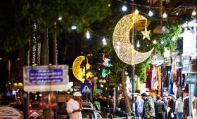 زينة رمضان في شوارع وسط البلد رمضان 2026
