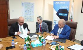 جانب من توقيع اتفاقية لتعزيز الأمن السيبراني لقطاع المياه في الأردن 7/4/2026 | وزارة المياه والري